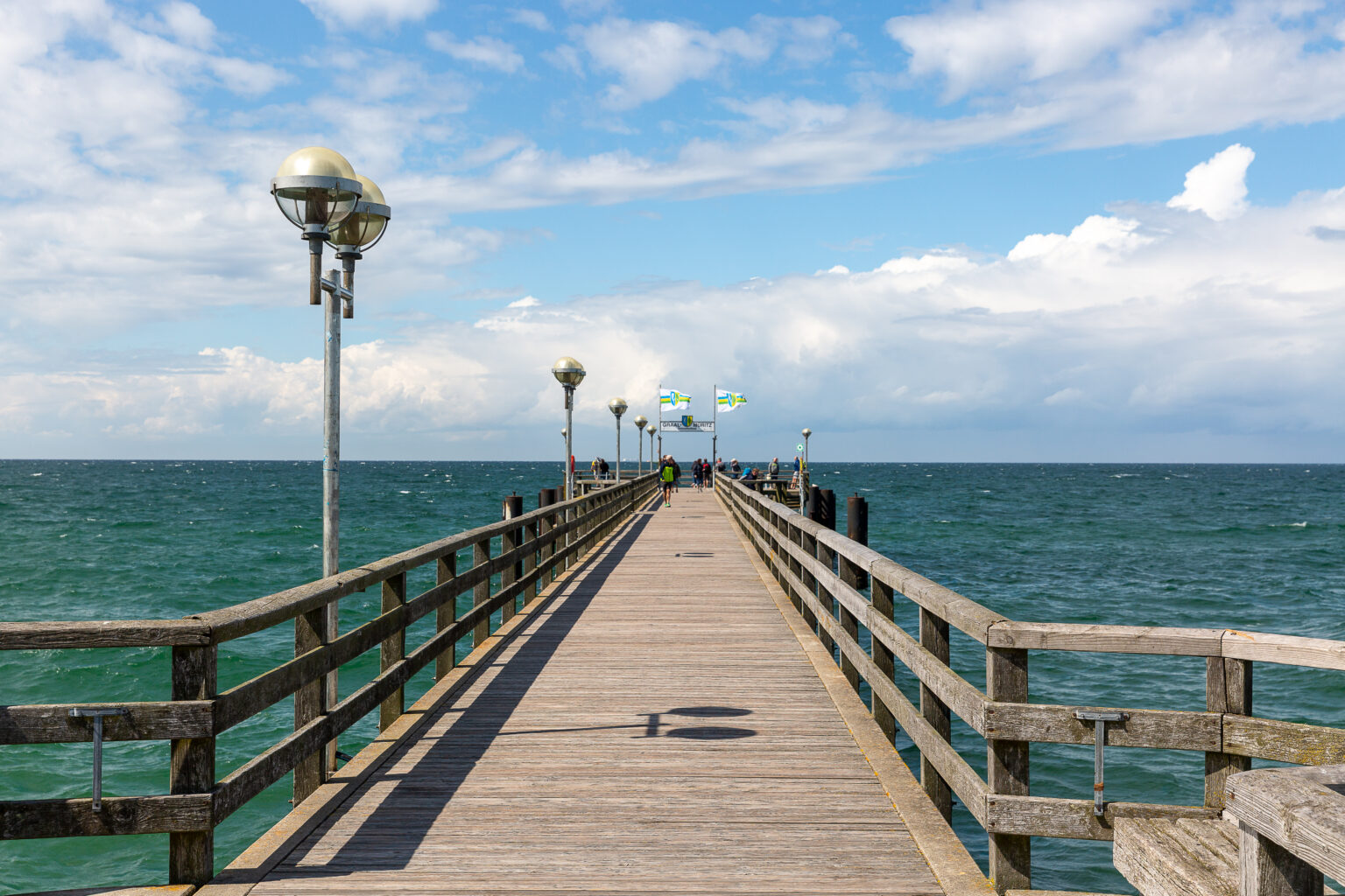 Seebrücke an der Ostsee - Graal-Müritz