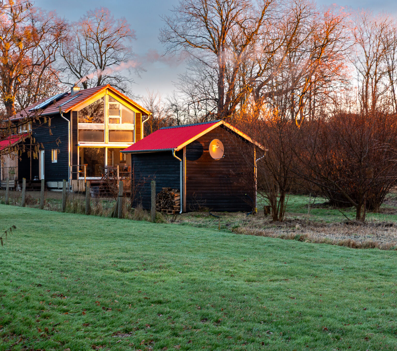 Ferienhaus mit Sauna