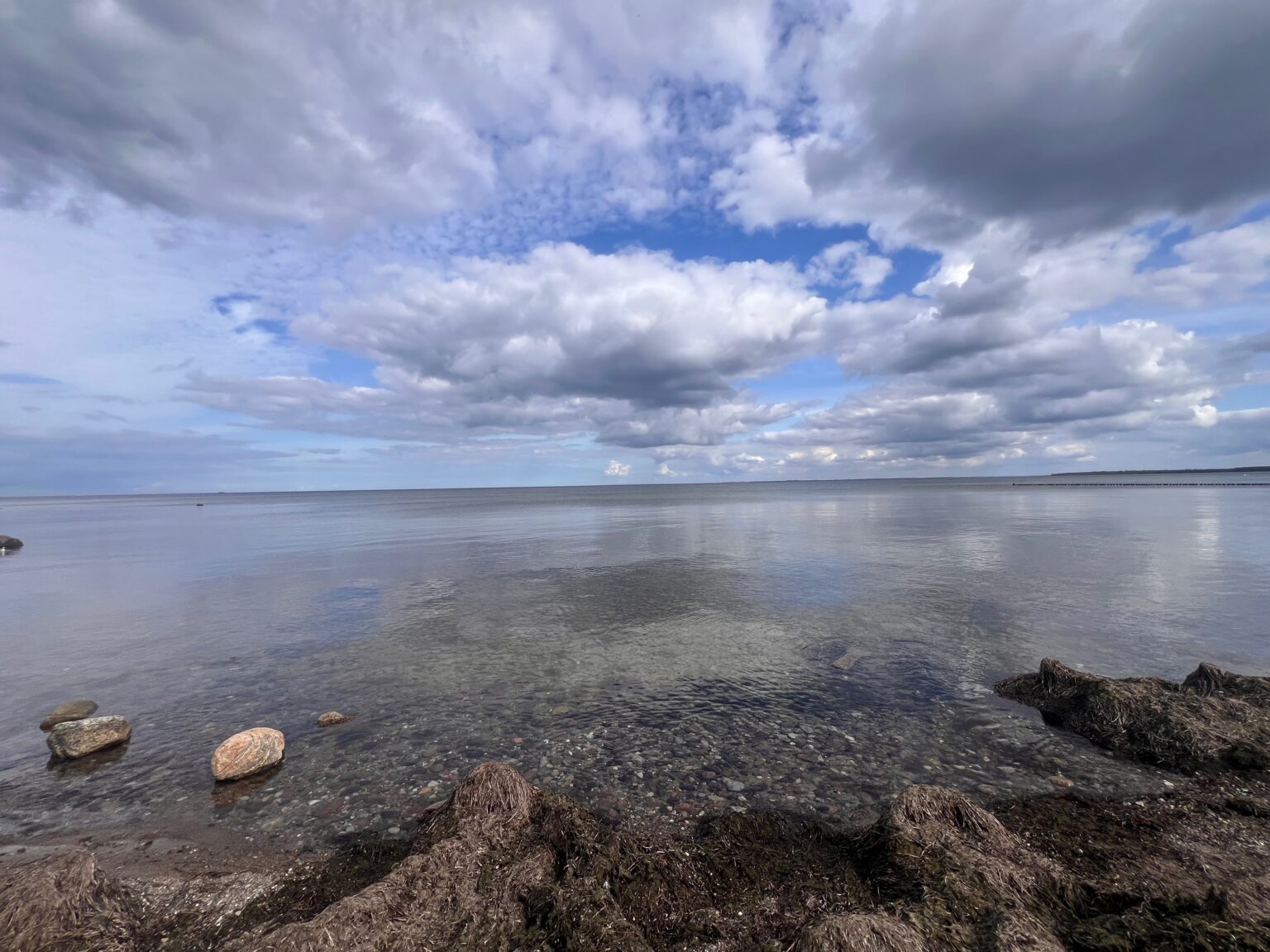 Wolkenstimmung über der Ostsee