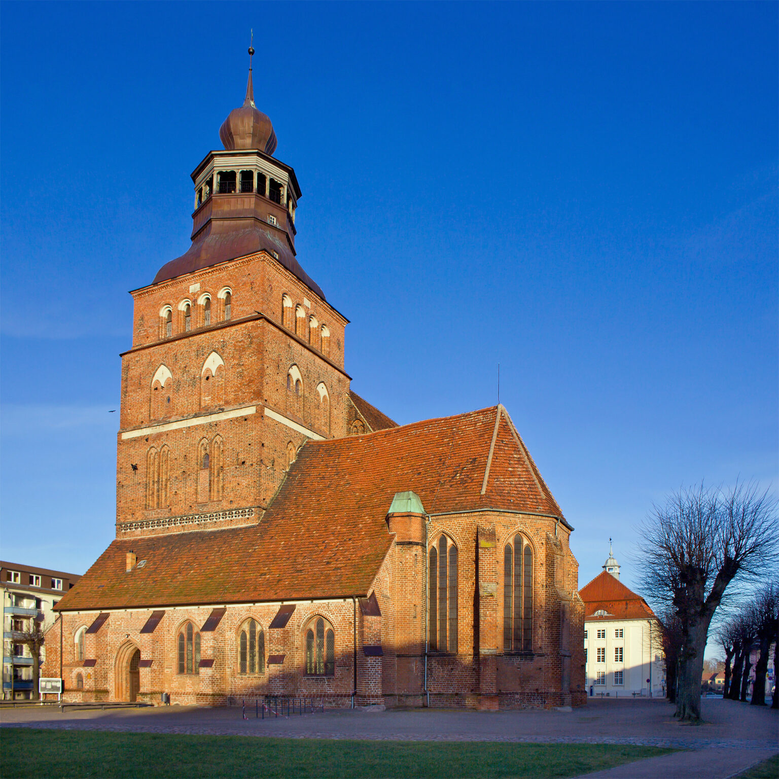 Historische Kirche in Malchin